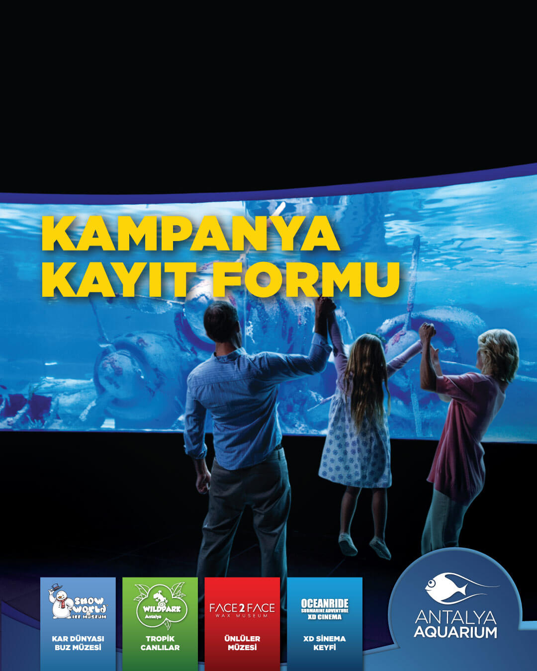 Antalya Aquarium ogretmenler günü