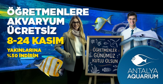 Antalya Akvaryum Öğretmenler Günü
